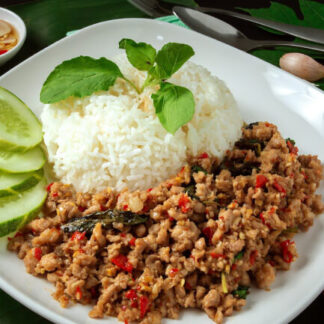 ข้าวผัดกระเพรา